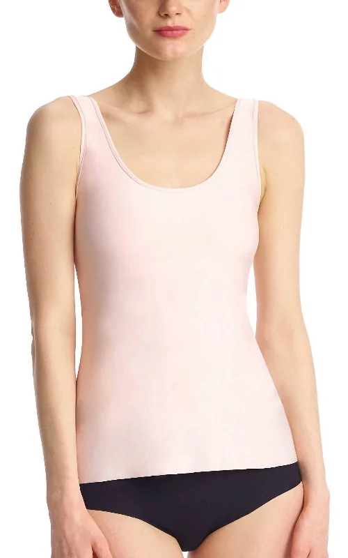 Flash Sale Event Lifted Butter Tank With Shelf Bra In Blush