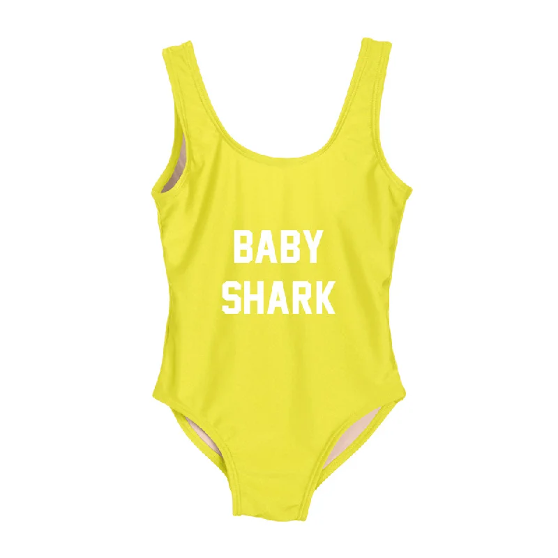 Luxe Layering BABY SHARK [KIDS ONE PIECE SWIMSUIT]