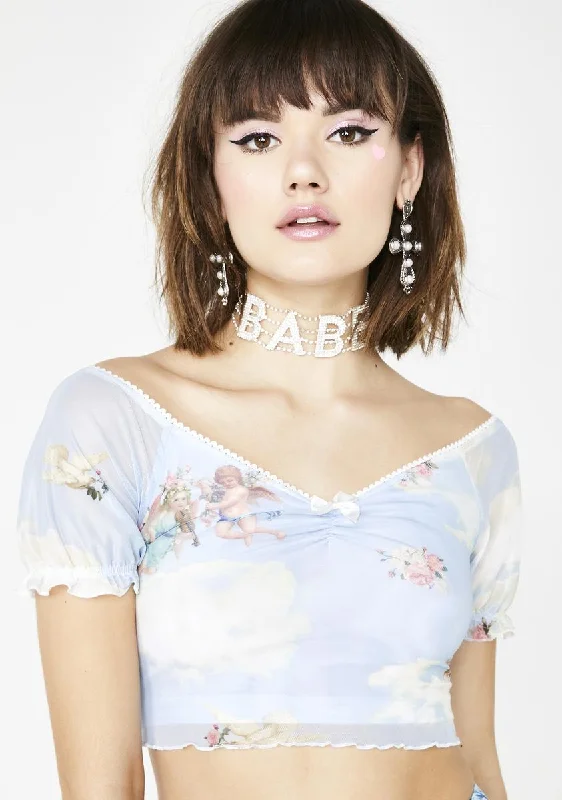 Trendsetting Threads Celestial Sass Crop Top