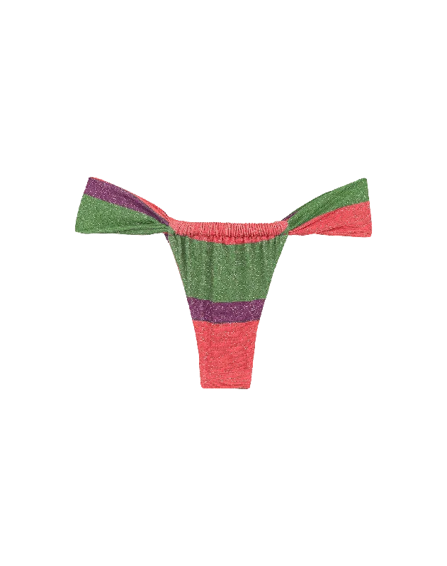 Boho - Chic Festival - Ready Style Lurex Tanga Bottom - Heatwave