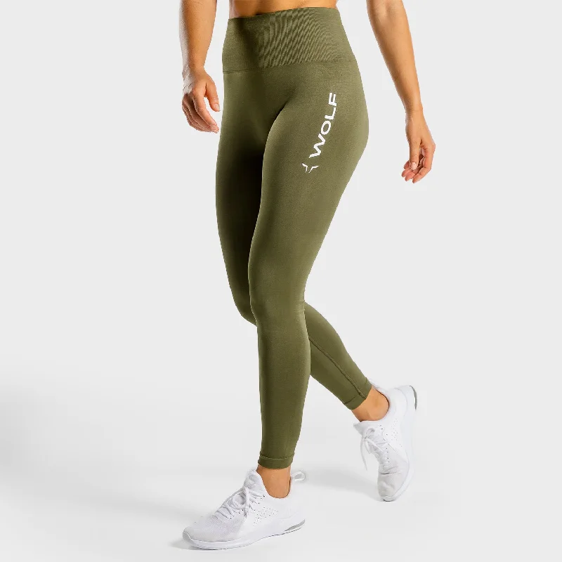 Trendy Women's Collection Primal Leggings - Khaki