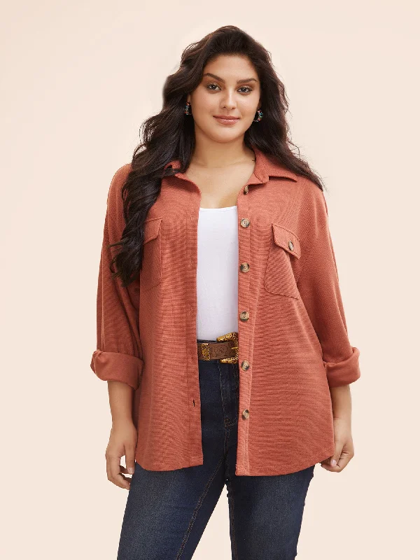 The Epitome Of Modern Women's Fashion Stretch Fabric Relaxed Fit Jacket