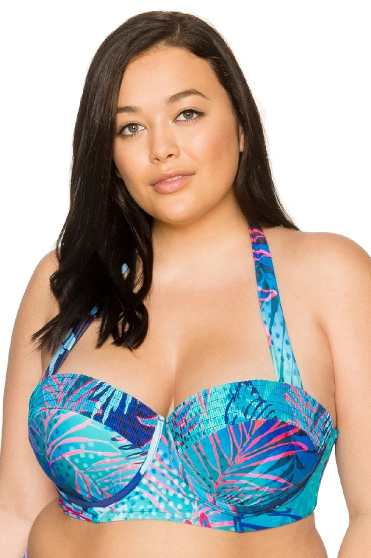 Nordic Minimalist Home Look Curve Ocean Paradise Cora Underwire Top