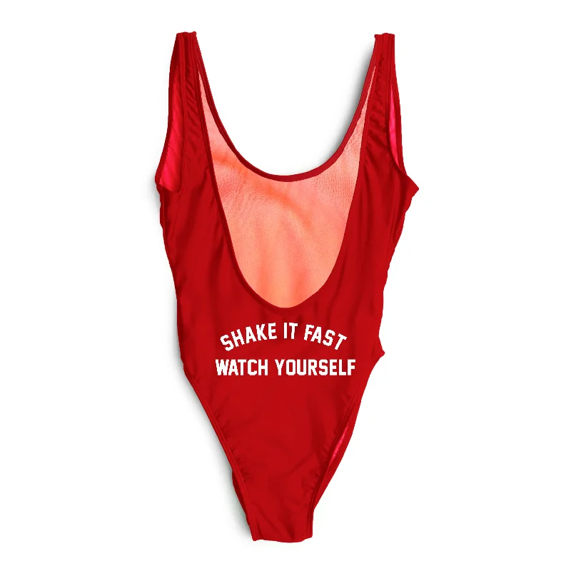 Limited Time Deal SHAKE IT FAST WATCH YOURSELF // BUTT PRINT [SWIMSUIT]