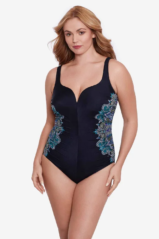 Lighten Up With Nordic Styles Plus Size Precioso Temptress One Piece Swimsuit