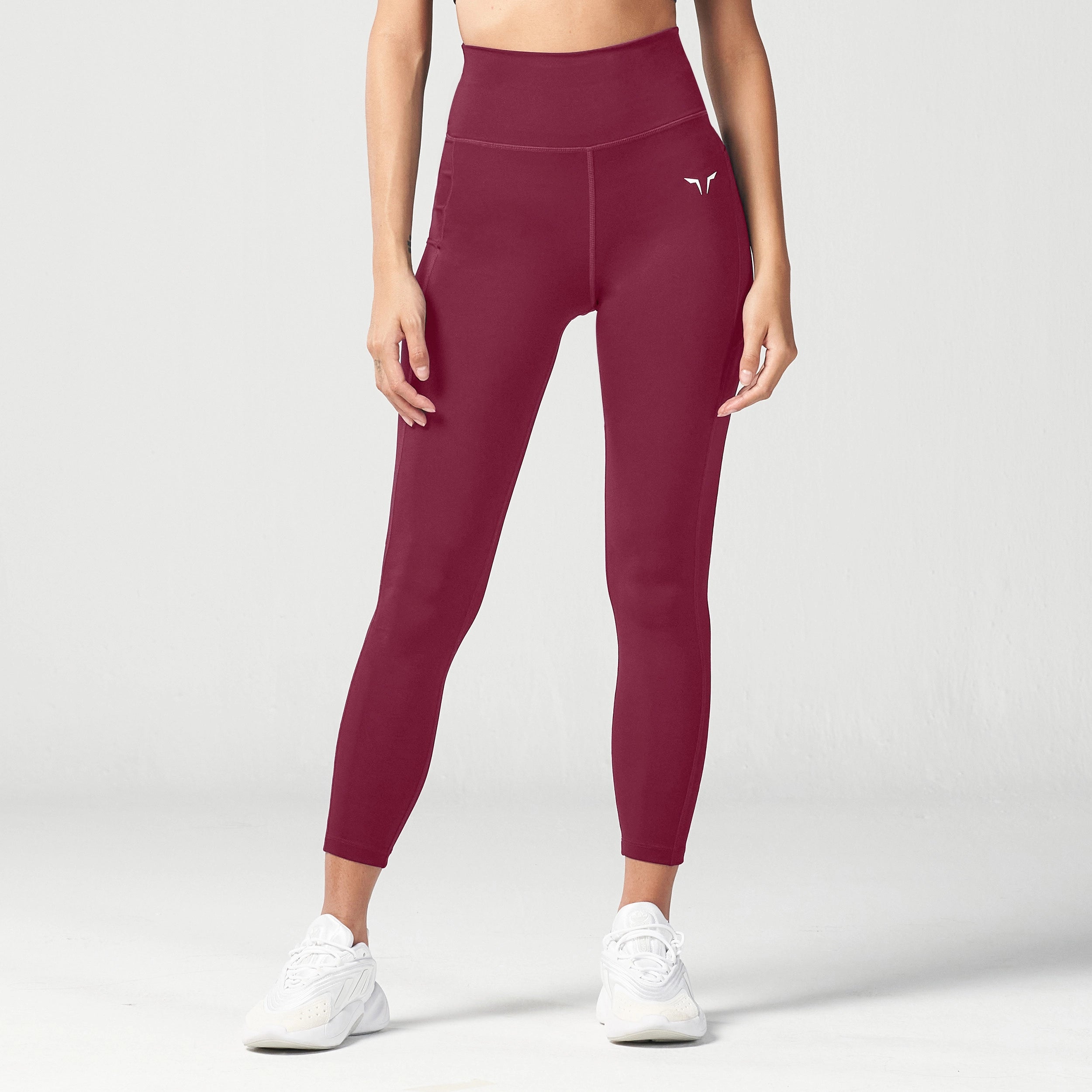 Relaxed Style Essential Cropped Leggings 24" - Windsor Grape