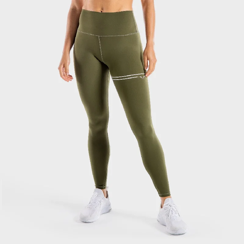 Crazy Discounts, Hurry Up Flux Leggings - Khaki