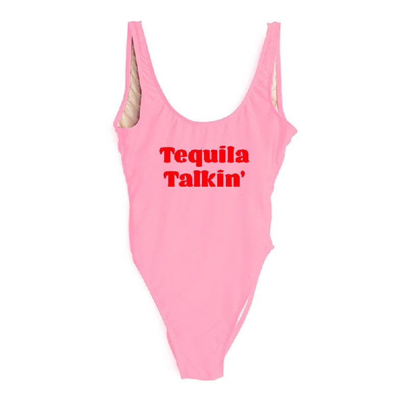 Limited Time Offer TEQUILA TALKIN' // NEW FONT [SWIMSUIT]