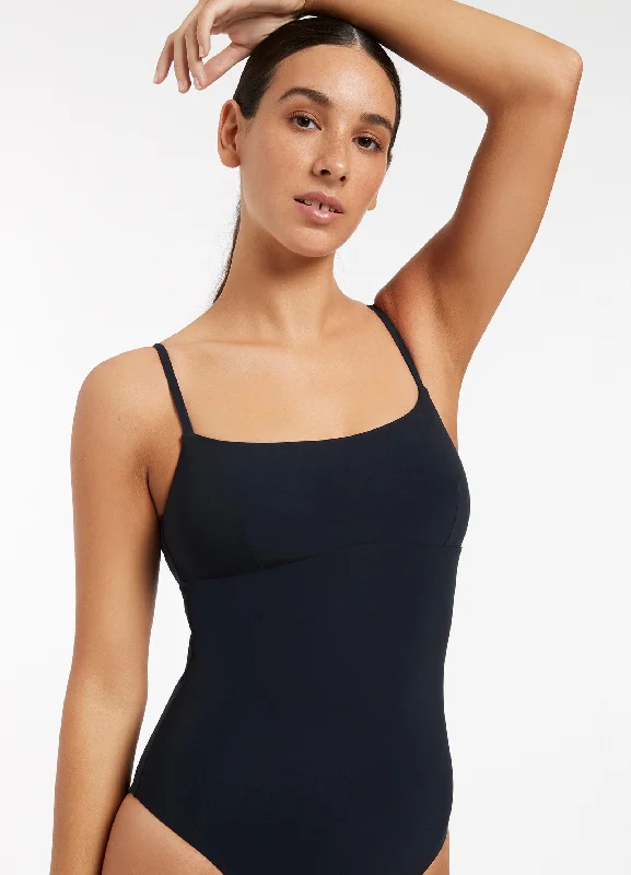 Limited Styles Jetset Tank One Piece - Deep Navy