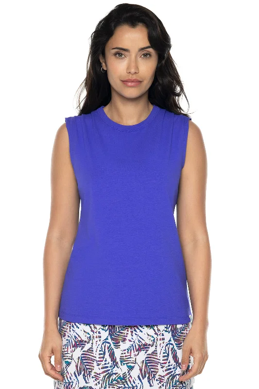 Clearance Event Women's Bocca Tank | Baja Blue