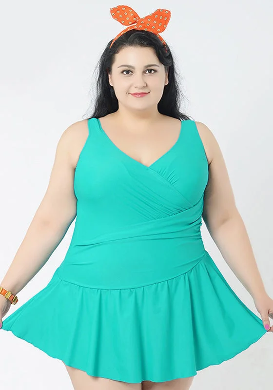 Winter Warm - Up Sale Diva Sono Plus Size Swim Dress