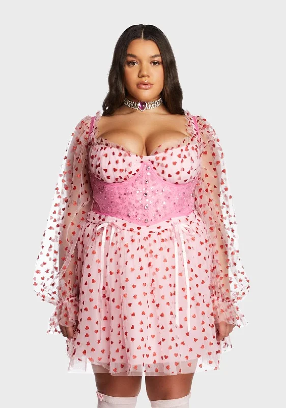 All Season Basics Discount Plus Candy Ooh La La Sequin Underbust Corset