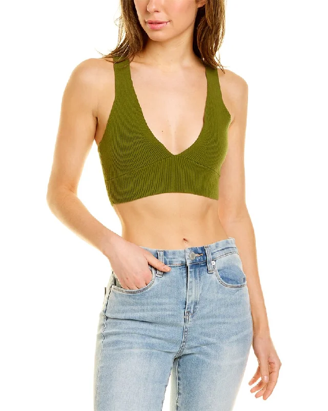 Holiday Glam GOOD AMERICAN Knit Bralette