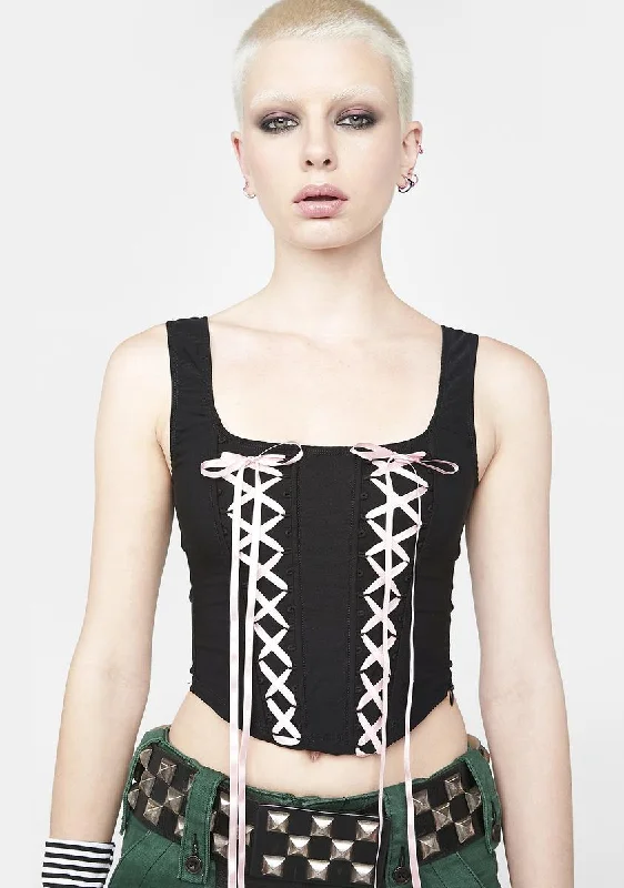 Fashion Frontiers I'm 4 Real Corset Top