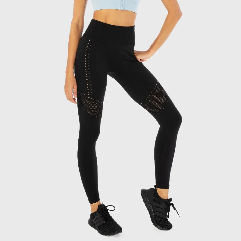 Hot Deals Infinity Seamless Workout Leggings - Black