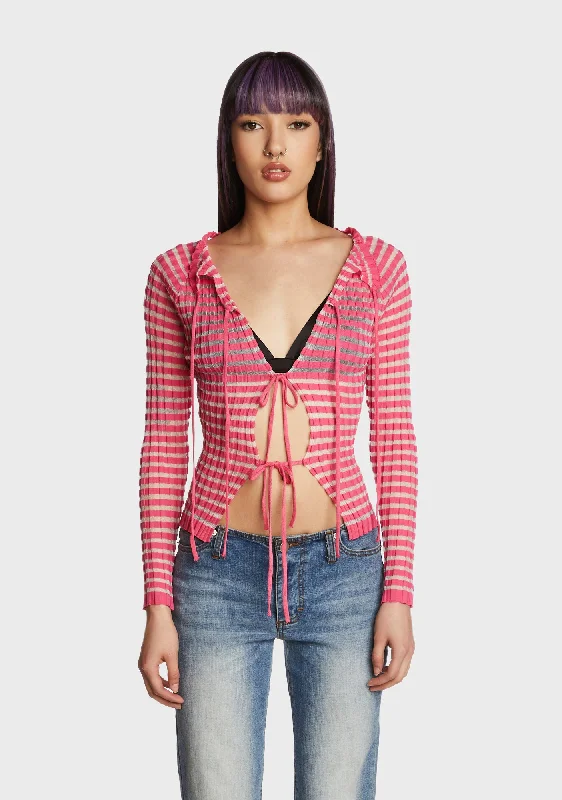 Big Savings Clear To Me Crop Top