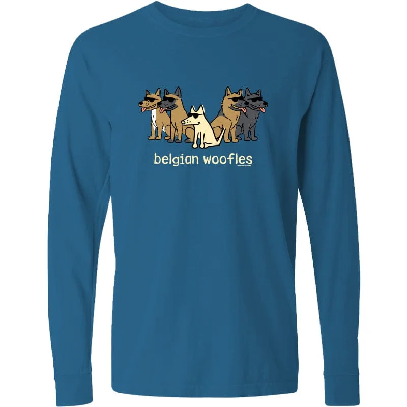 Vintage Style Clothing Sale Belgian Woofles - Classic Long-Sleeve T-Shirt