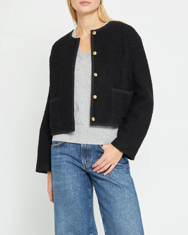 Urban Femme Streetwear Joe Relaxed-fit Cropped Jacket