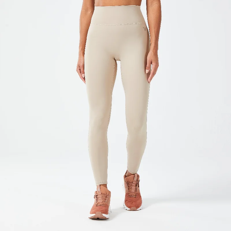 Trend Forward Threads For Her Glitch Leggings 27" - Cobblestone