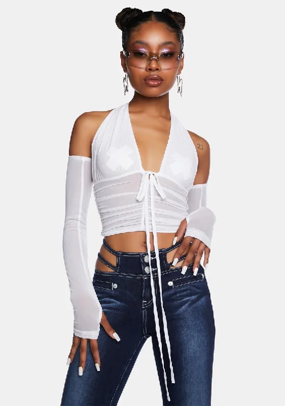 Brand Name Clothing Discount Extravaganza Y2k Bae Crop Top