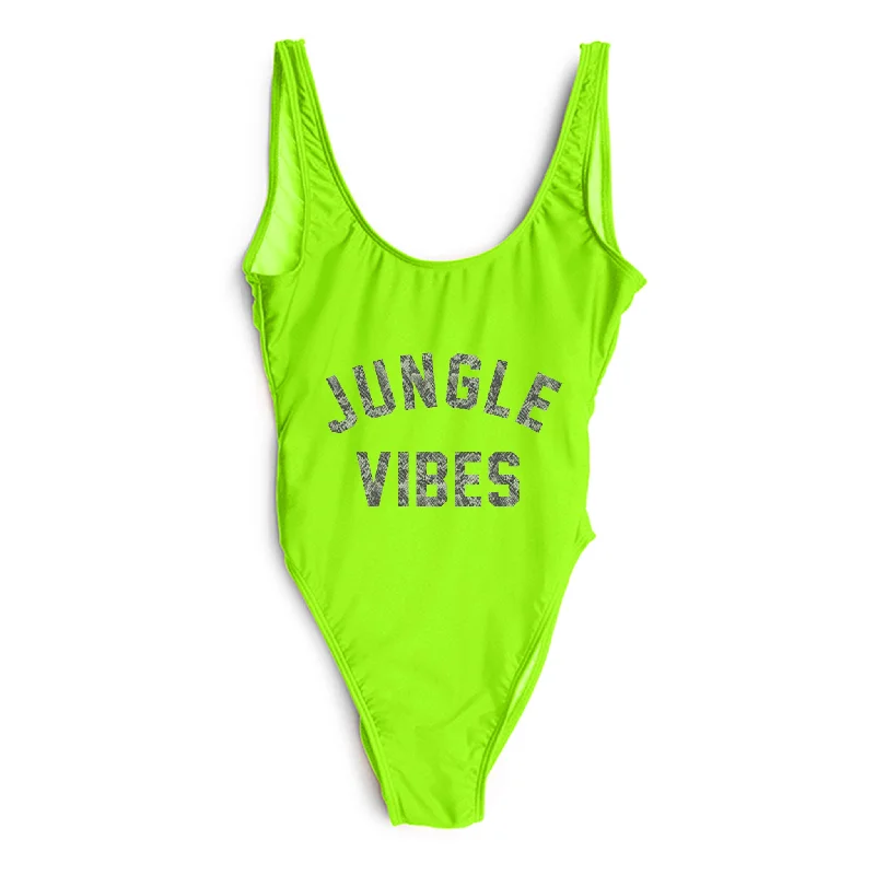 Style Your Wardrobe JUNGLE VIBES W/ SNAKESKIN TEXT [SWIMSUIT]