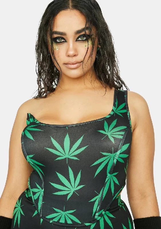 Limited Stock Plus Grazing In The Grass Corset Top