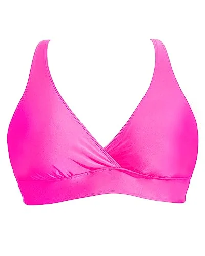 Shop Sale Items Plus Size Sport Bra V neck Bikini Top