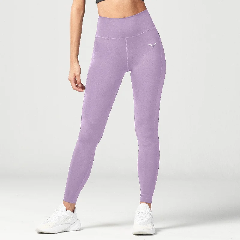 Versatile Outfits Essential High Waisted Leggings 27"  - Purple Rose