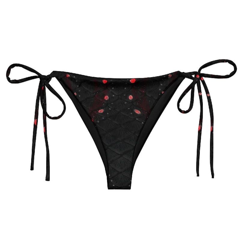 Sophisticated Style Dark Tide String Bikini Bottom