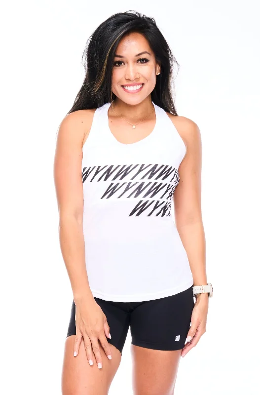 Graceful Movement Women's Fly Tank - White