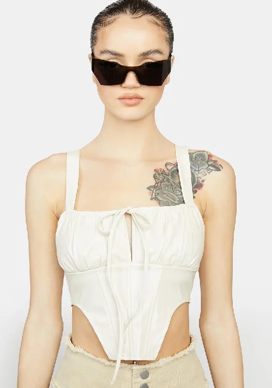 Chic Wardrobe Winter Want The Truth Corset Top