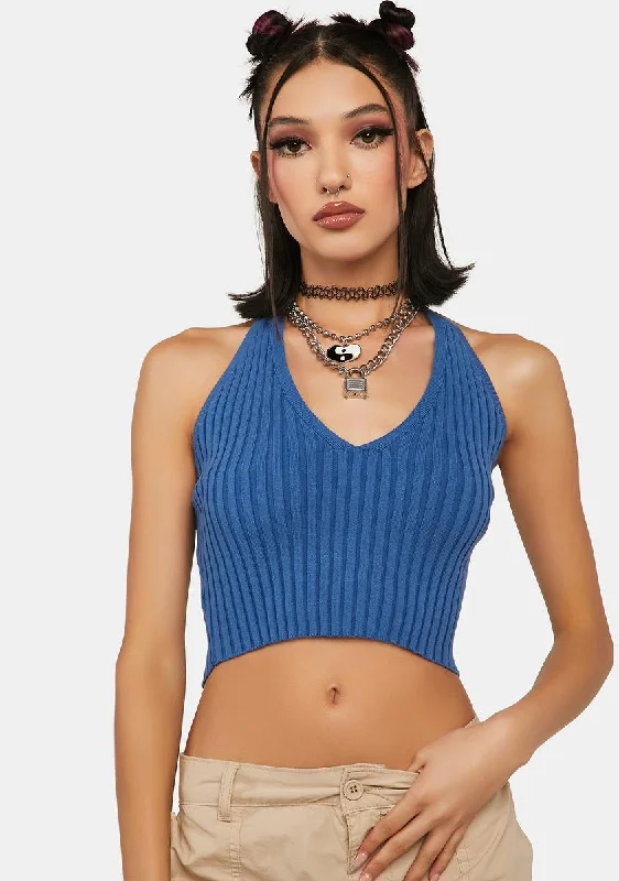 Mega Sale Totally Overrated Halter Top