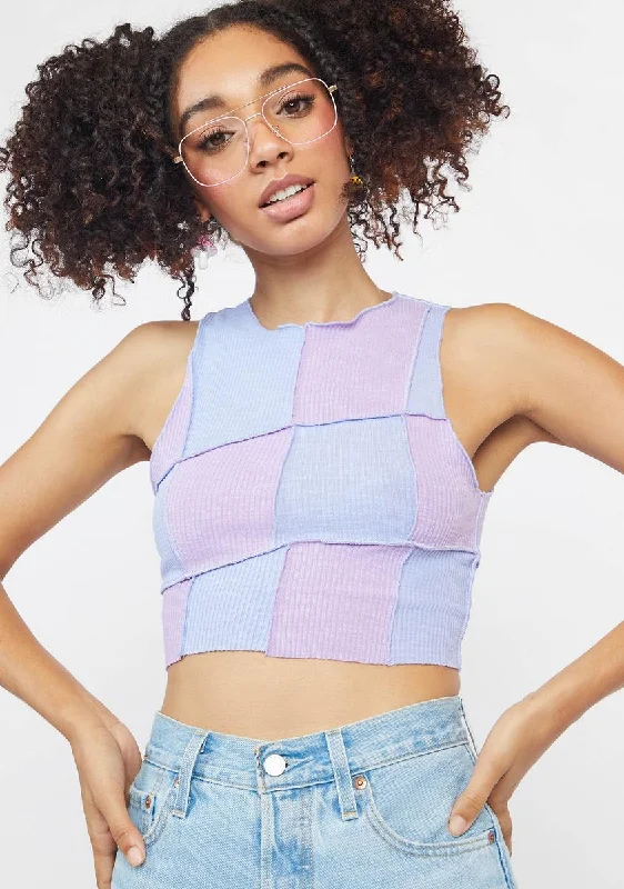 Season Offer Lavender How To Succeed Crop Top