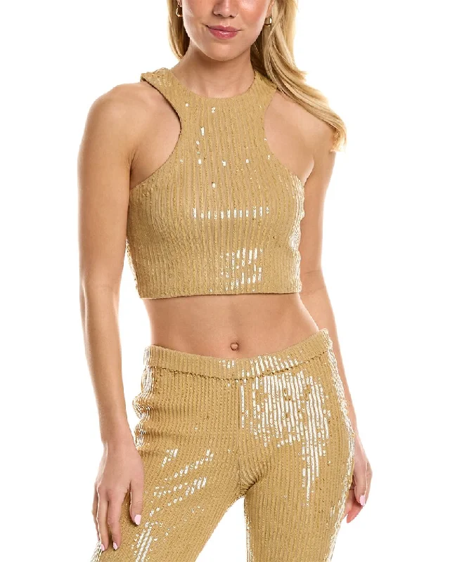 Enjoy Discount Retrofête Audra Sequin Knit Top