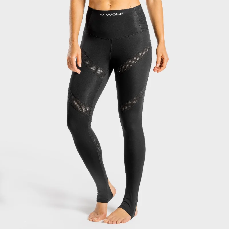 Fashionista Favorites Wolf Leggings - Onyx