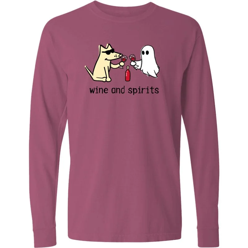 Comfortable Chic Wine and Spirits - Classic Long-Sleeve T-Shirt