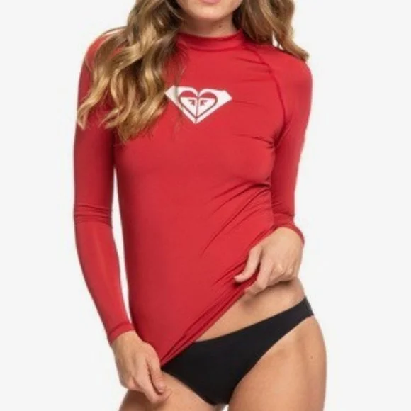 Dive Into Trendy Women's Fashion Roxy Whole Hearted LS Rashguard