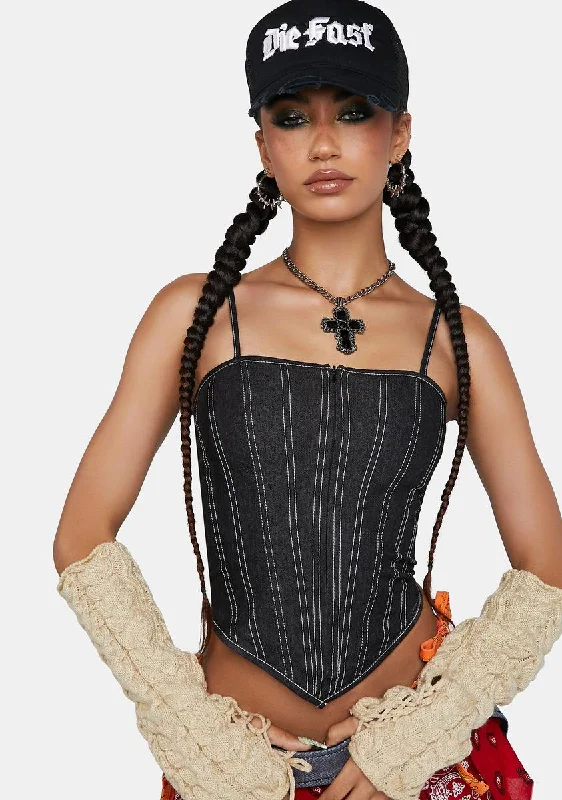 Unbeatable Prices Ready And Willing Corset Top