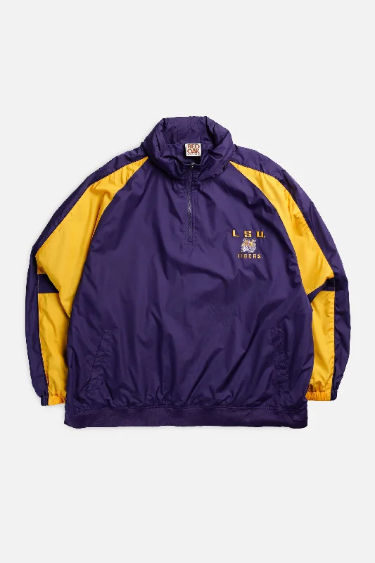 Crazy Price Slashing Vintage LSU Tigers NCAA Windbreaker Jacket - XXL