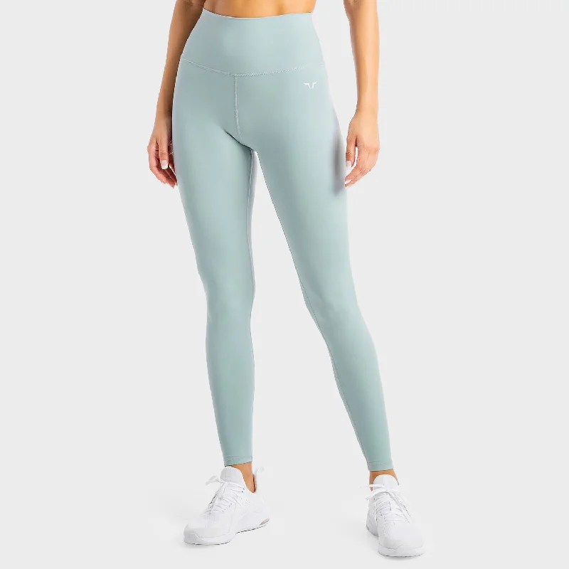 Signature Style Essentials Core Agile Leggings - Dusty Blue