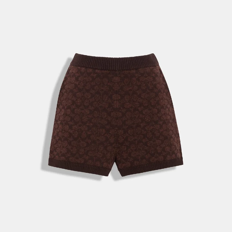 Big Discounts Coach Outlet Signature Knit Set Shorts