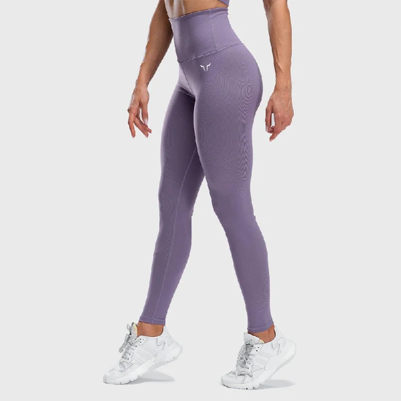 Step Ahead, Lead The Trend Hera High-Waisted Leggings - Purple