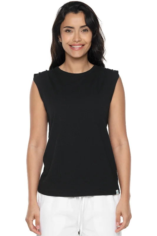 Grab Romantic Date - Night Styles Now Women's Bocca Tank | Black