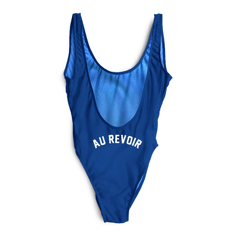 Casual Chic AU REVOIR // BUTT PRINT // BONJOUR // PRINT ON FRONT [SWIMSUIT]