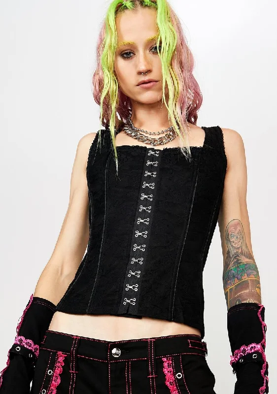 Find Your Unique Flair Hook Eye Corset