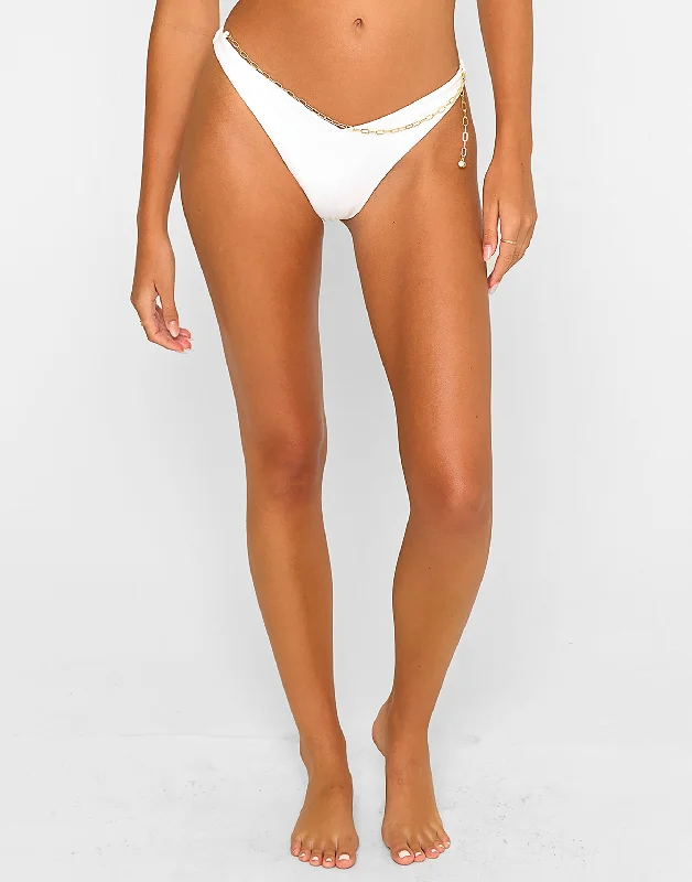 Glamorous Evening Wear Serena Tango Bottom - White