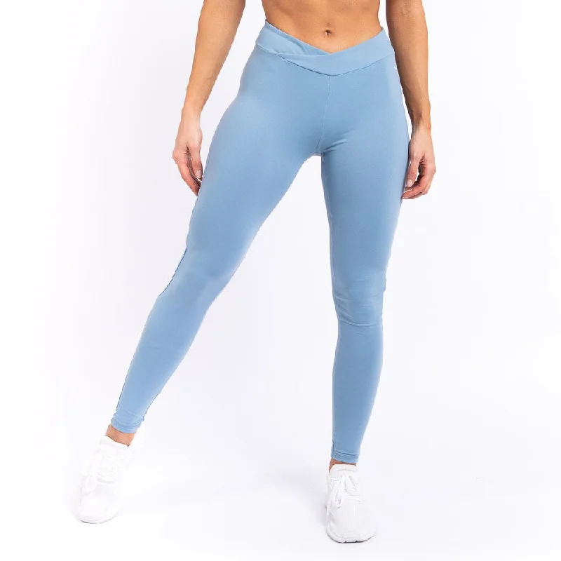 Trendsetter's Closet Athena Leggings - Pastel Blue