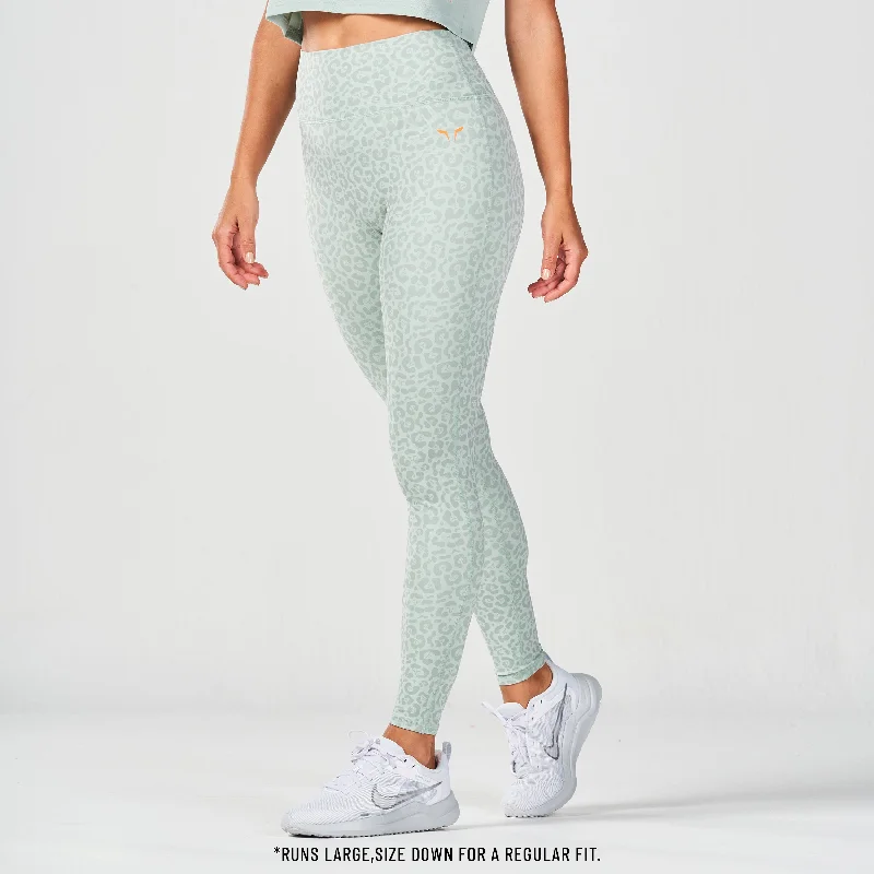 Effortless Chic Apparel Core Agile ACT Leggings 27" - Surf Spray Print