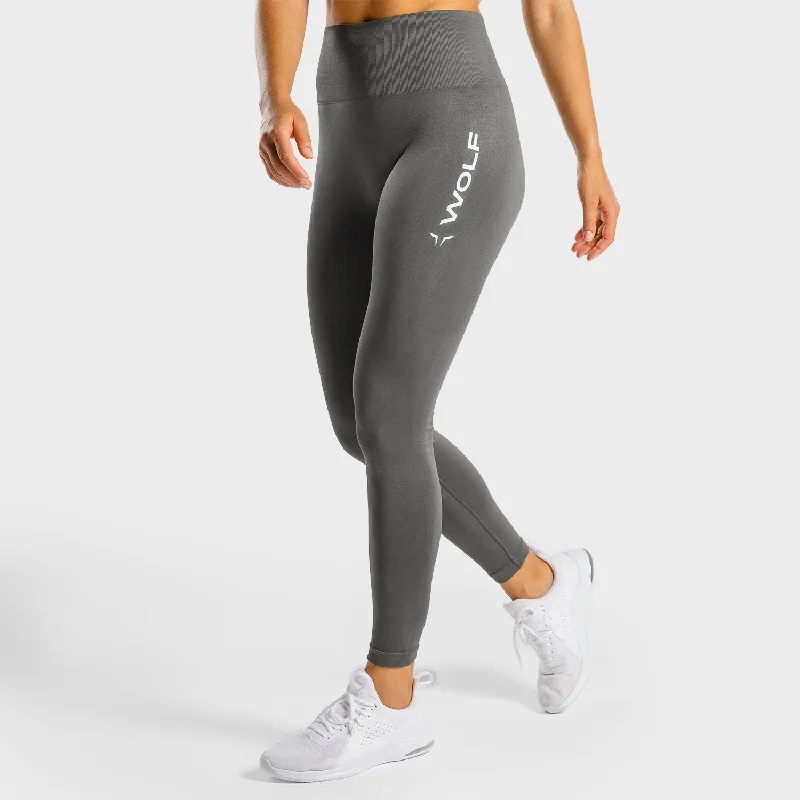 Trend Forward Threads Primal Leggings - Charcoal