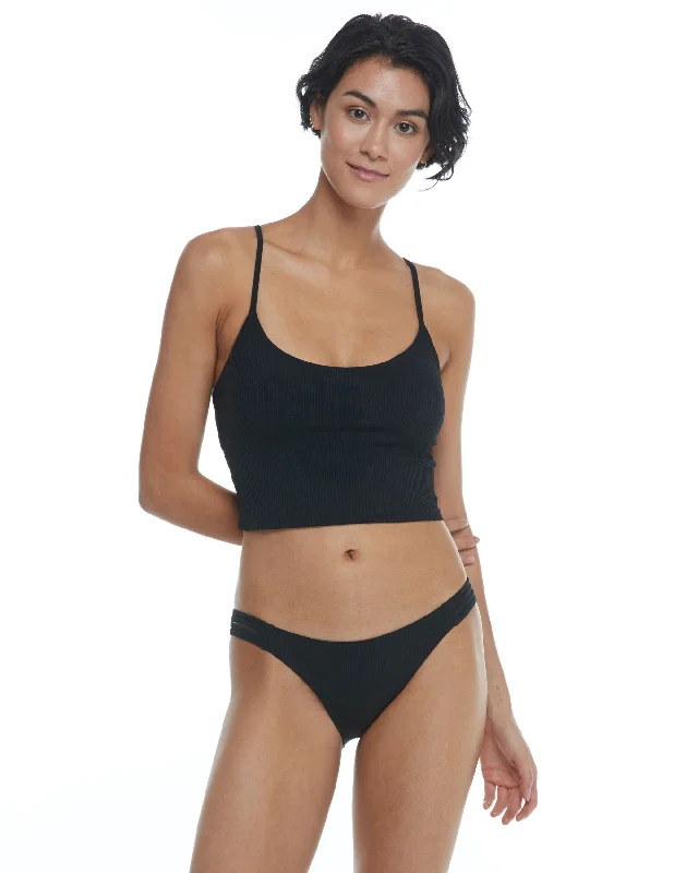 Luxury Comfort Body Glove Ibiza Norah Swim Crop Top - Black